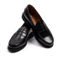 Schuhe "Off-Duty" aus schwarzem Patent-Leder - Handarbeit