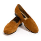 Slip-on Shoe "Suede Monk" in Calf Suede - Handmade
