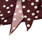 Halstuch "Papillon Neck Chief" aus reiner Seide - Handrolliert