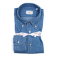 Sports Shirt made of Lightweight "Vintage Prewashed" Cotton Denim - Linea Passion