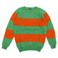Pullover "College Stripe Jumper" aus reiner Shetland-Wolle - Circulare Knit