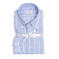 Gestreiftes Hemd "Sartoriale Sportiva" aus reinem Leinen - Handarbeit