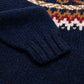 Pullover "Klosters Vintage-Ski" aus reiner Shetland-Wolle - Circulate Knit