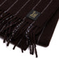 "Suit-Stripe" Scarf Made of Pure Cashmere