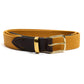 Hardy & Parson x MJ: Belt "Suffolk" made from Elastic Canvas and Saddle Leather - handmade