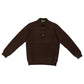Knitted Polo "Julius" made of Wool and Silk - 14 Gauge Finest Knit
