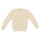 RAKKI x MJ: Pullover "Cool Summer Aran" aus reiner Baumwolle - Original Icon