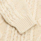 RAKKI x MJ: Pullover "Cool Summer Aran" aus reiner Baumwolle - Original Icon