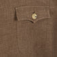 Shirt-Jacket "Giacca Camicia Sartoriale" made of Linen, Wool & Silk - purely handmade