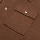 Overshirt "Corviglia" made of Cashmere and Linen