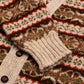 Strickjacke "Fairisle-Sport-Cardigan" aus reiner Wolle - Original Shetland
