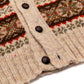 Strickjacke "Fairisle-Sport-Cardigan" aus reiner Wolle - Original Shetland