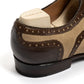 Oxford "Brogue Spectator" made from Hand-Dyed Calfskin - pure handwork