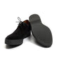 Sanders x MJ: Schwarzer Halbschuh "Steve McQueen" - Low Top