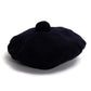 "Pom-Beret Tam" hat made of pure lambswool