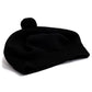 "Pom-Beret Tam" hat made of pure lambswool
