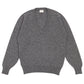 V-Pullover "Deep Vee" aus reiner Geelong Lambswool - 2 Ply