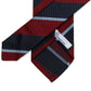 Exclusively for Michael Jondral: Tie "Regimentals" made from pure Silk - hand-rolled