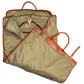 Kleidersack "New Travel-Star" aus Felisi-Nylon und Sattelleder - Handarbeit