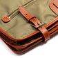 Kleidersack "New Travel-Star" aus Felisi-Nylon und Sattelleder - Handarbeit
