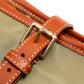 Kleidersack "New Travel-Star" aus Felisi-Nylon und Sattelleder - Handarbeit