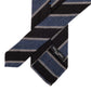 Krawatte "Strisce Uniformi" aus reiner Wolle - Handrolliert
