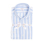 Striped Shirt "Lino Sartoriale" made from pure Linen - handmade