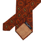 Tie "Grandi Reni Stampati" made of Pure Wool - Hand-Rolled