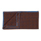 Bandana "Vintage Print - Milano 1971" aus Wolle und Seide - Handrolliert
