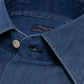 Hemd "Denim Lusso" mit neapolitanischer Umschlagmanschette - Collo Napoli