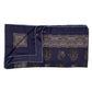 Carree-Schal "Grande Paisley Stampato" aus reiner Seide - Handrolliert