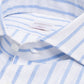 Striped Shirt "Lino Sartoriale" made from pure Linen - handmade