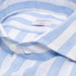 Striped Shirt "Lino Sartoriale" made from pure Linen - handmade