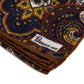 Bandana "Vintage Paisley Print - Milano 1972" aus Wolle und Seide - Handrolliert