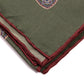 Carree-Schal "Grande Paisley Stampato" aus reiner Seide - Handrolliert