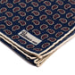 Bandana "Vintage Print - Milano 1971" aus Wolle und Seide - Handrolliert