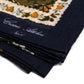 Foulard "Grande Paisley Astratto" aus Wolle & Kaschmir - Handrolliert