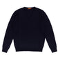 V-Pullover aus feiner Merinowolle - 12 Gauge Merino Extrafine