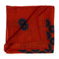 Pocket Square "Medaglioni Rotondi" made of a luxurious Wool Blend—hand-rolled