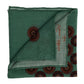 Pocket Square "Medaglioni Rotondi" made of a luxurious Wool Blend—hand-rolled