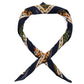 Foulard "Grande Paisley Astratto" aus Wolle & Kaschmir - Handrolliert