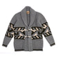RAKKI x MJ: Strickjacke "Holman Duffle" aus reiner Lambswool - Original Icon
