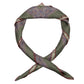 Carree-Schal "Grande Paisley Stampato" aus reiner Seide - Handrolliert