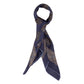 Carree-Schal "Grande Paisley Stampato" aus reiner Seide - Handrolliert