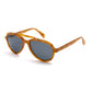 Sonnenbrille "ELMORE Dark Tortoise" mit grauen Gläsern - Handcrafted