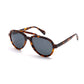 Sonnenbrille "ELMORE Horn" mit grauen Gläsern - Handcrafted