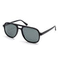 Sonnenbrille "HOWLIN Black" mit grünen Gläsern - Handcrafted