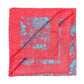 Limited Edition: Pocket Square "Fiori Sfocati" made from pure Linen - hand-rolled
