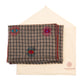 Schal "KARNATAKA" aus feinstem handbestickten Pashmina-Kaschmir - reine Handarbeit