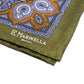 Pochette made of pure English Silk - hand-rolled